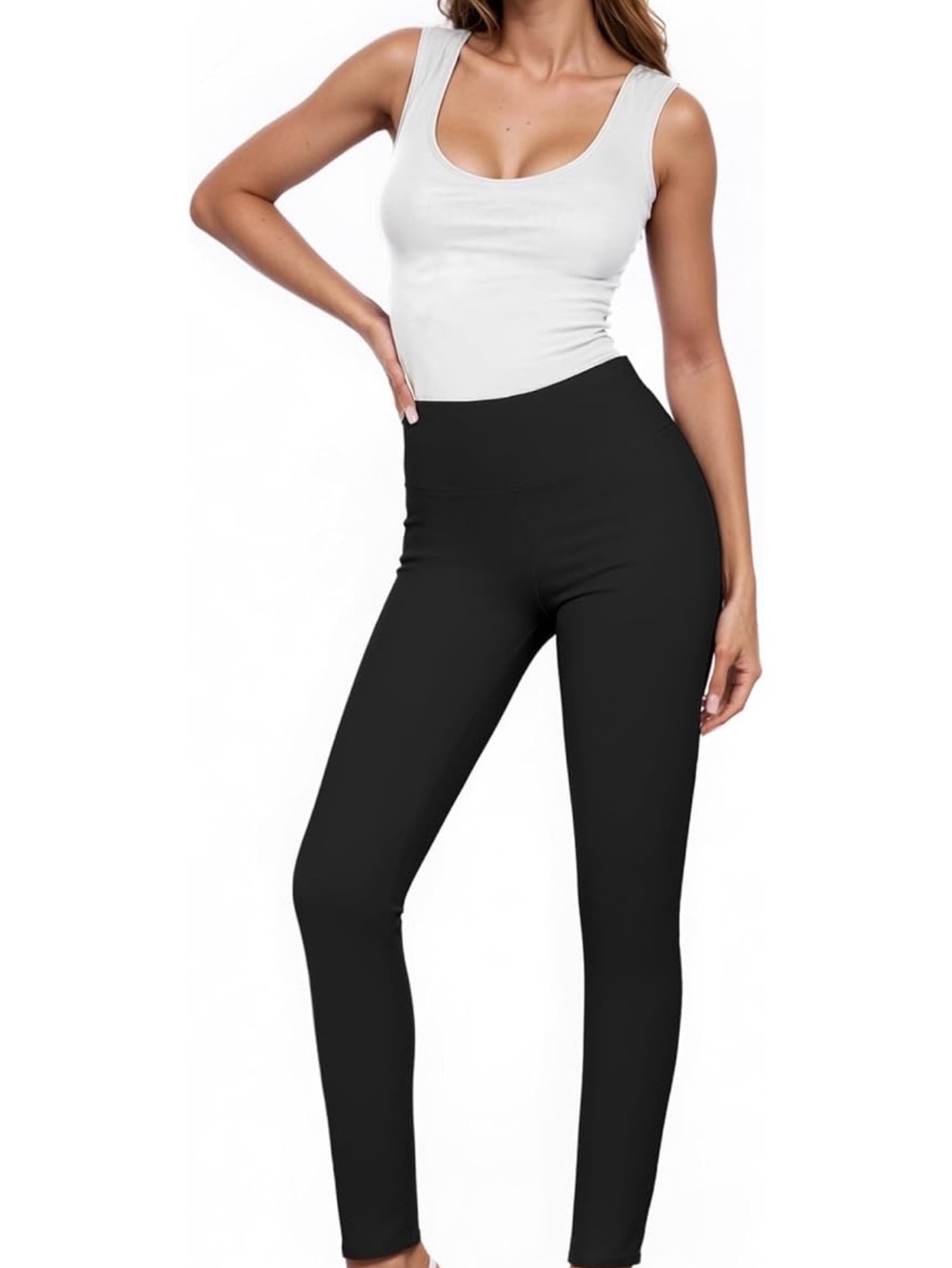 Z Supply Black High-Waist Leggings
